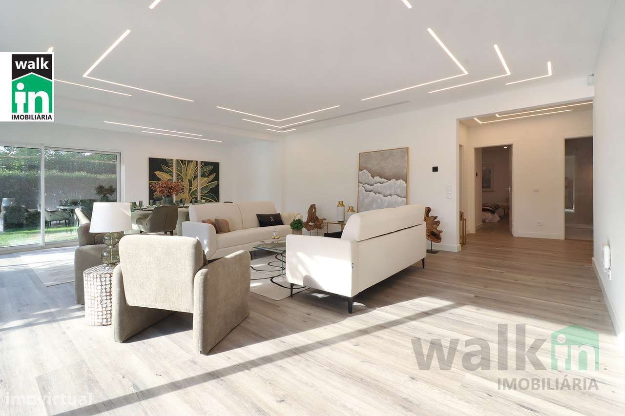 Moradia Térrea de Luxo V4 com Piscina na Herdade da Aroeira-11