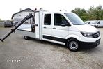 Volkswagen Crafter Doka 2.0 TDI 177 KM 7 Osobowa HDS Hiab Klima Webasto Kamera - 3