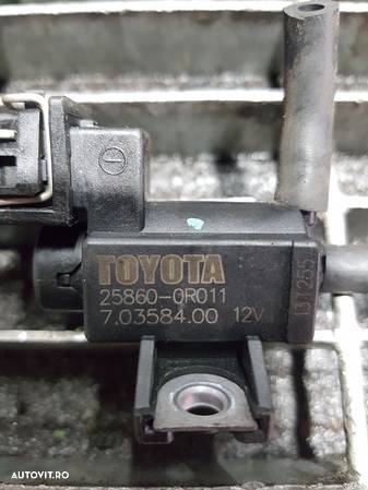 Electrovalva Toyota Rav 4 IV 2.2 Diesel 2012 - 2015 112kW 150CP 2200CC (651) 258600R011 - 5