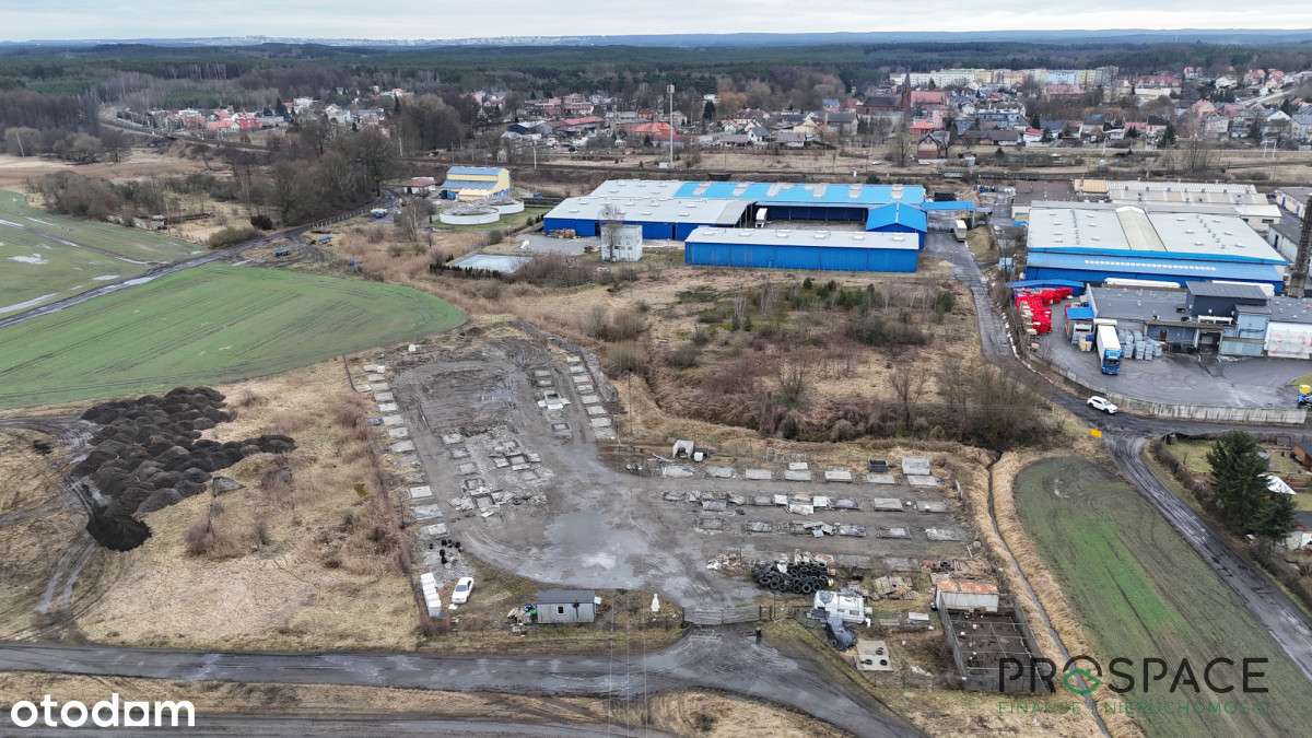 Działka usługowo - przemysłowa 57 arów- Czerwieńsk-3