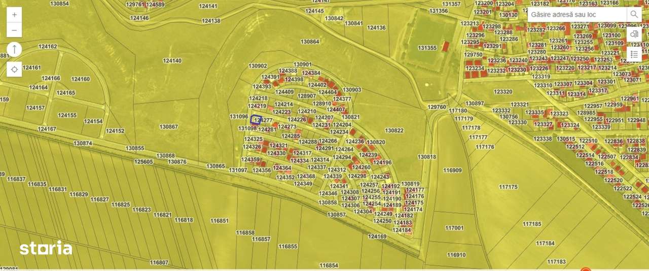 Teren intravilan de construit 372MP Valu lui Traian Comision 0%-7