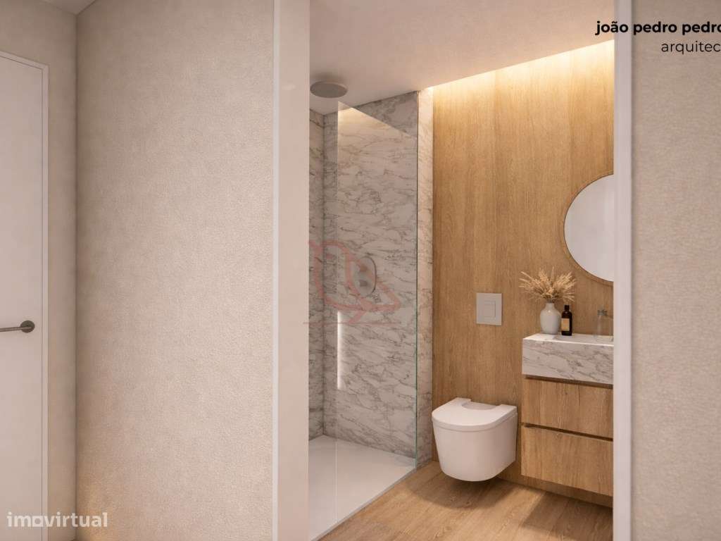 Apartamento T2 / Condomínio Fechado com Piscina / Fátima-25
