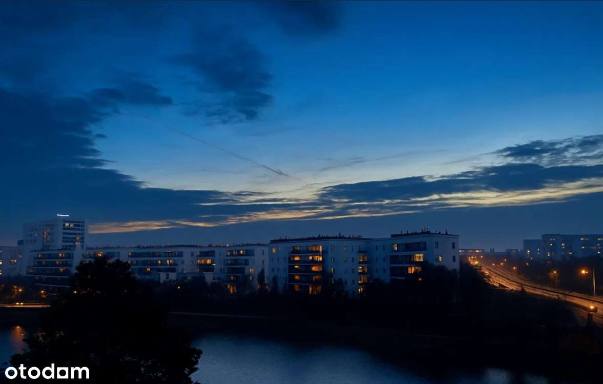 Cisza, słońce i widok na wodę! 2 pokoje z balkonem i parkingiem-1