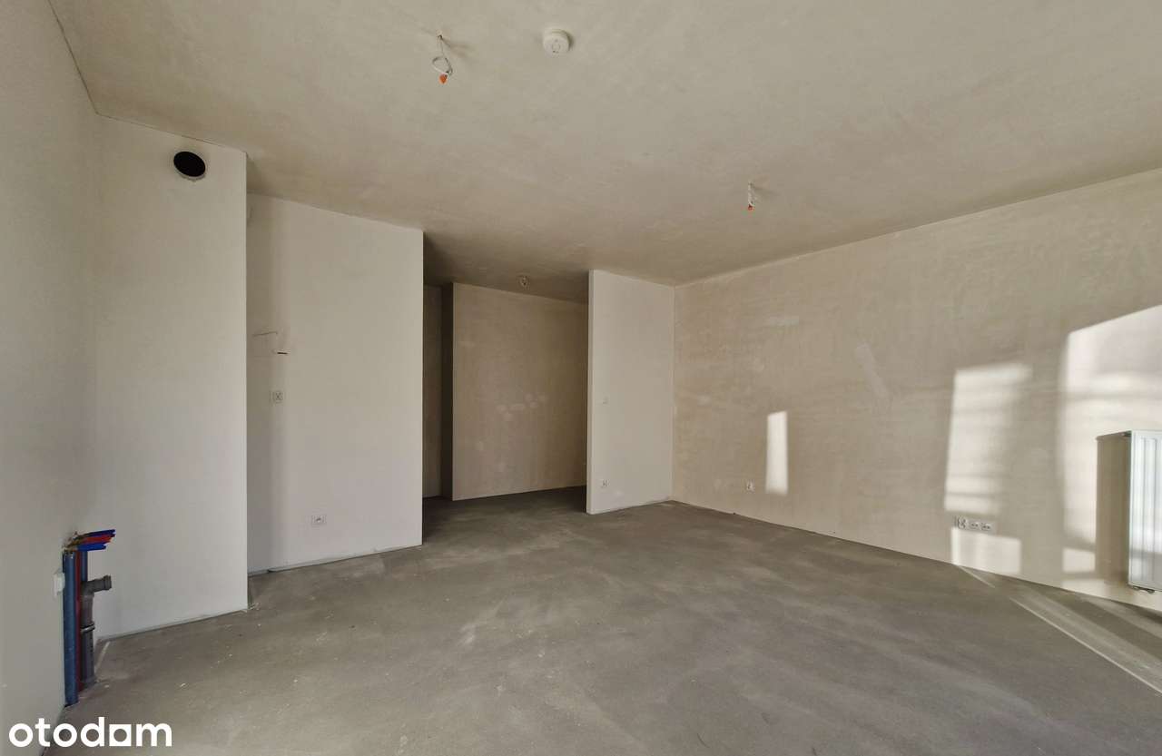 2 pokoje na prawie 50m2 | do wykończenia | zieleń | usługi | tramwaj - Pełny obrazek: 3/11