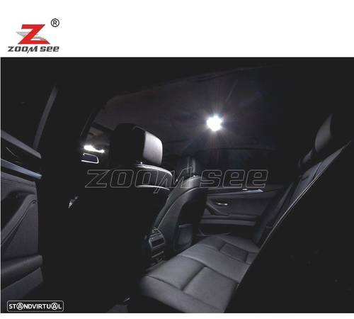 KIT COMPLETO DE 19 LÂMPADAS LED INTERIOR PARA BMW 5 SERIE F07 5GT HATCHBACK 528I GT 535I GT 550I GT - 2
