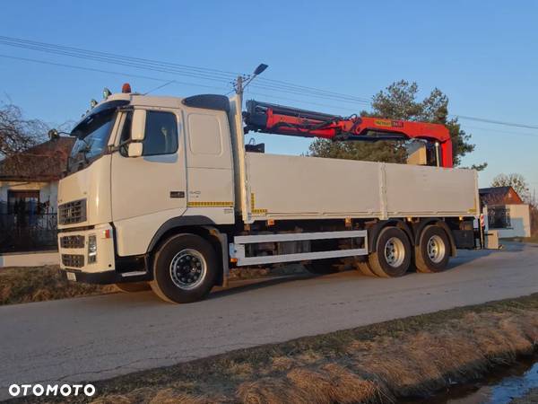 Volvo FM 440 FH 440 6X4 HDS Palfinger PK 21001L z siodełkiem budowlanka z Niemiec zestaw z przyczepa - 2