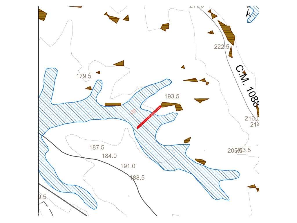 Terreno rústico com 600m2 - Agroal, Tomar - Grande imagem: 3/4