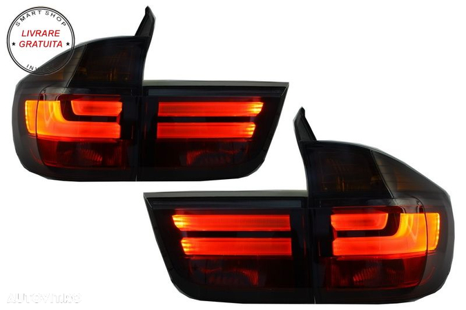 Stopuri LED BMW X5 E70 (2007-2010) Fumuriu- livrare gratuita - 7