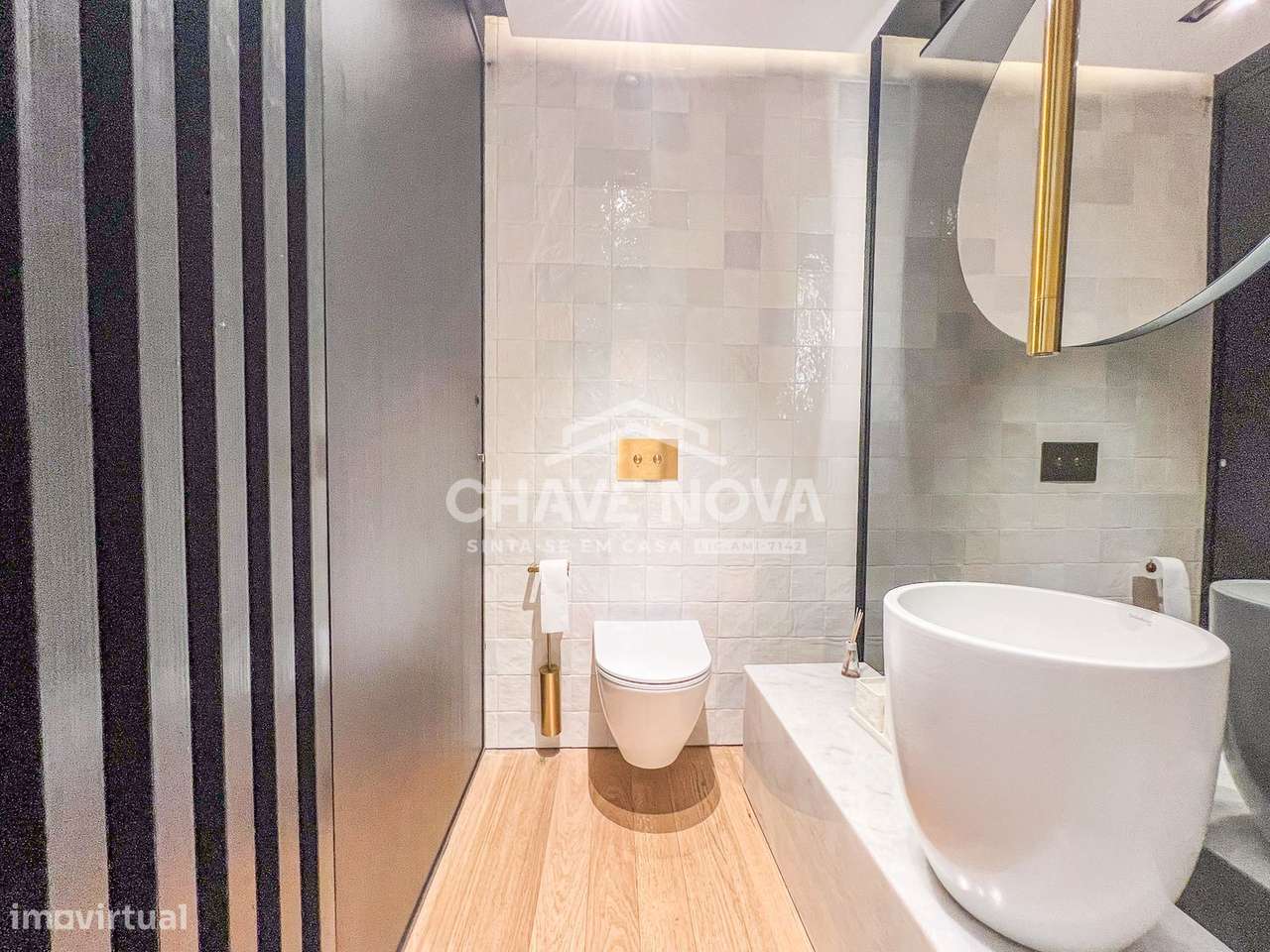 T1 Como Novo c/ Vistas Rio Douro e Lugar de Garagem em Canidelo - Grande imagem: 4/23