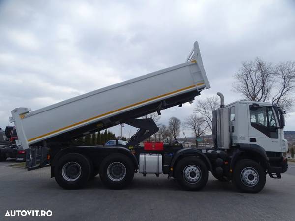 Iveco TRAKKER 410 / 8X4 / GHIDĂ PE 2 FETE / HIDROBOARD / AUTOMAT / 17 TONE CAPACITATE DE ÎNCARCARE / 2008 - 8