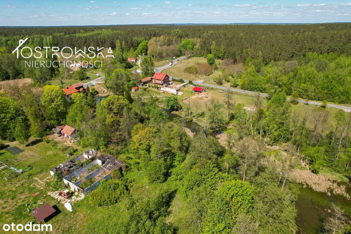 Babięta/ na wyspie/rzeka na szlaku Krutyni-16