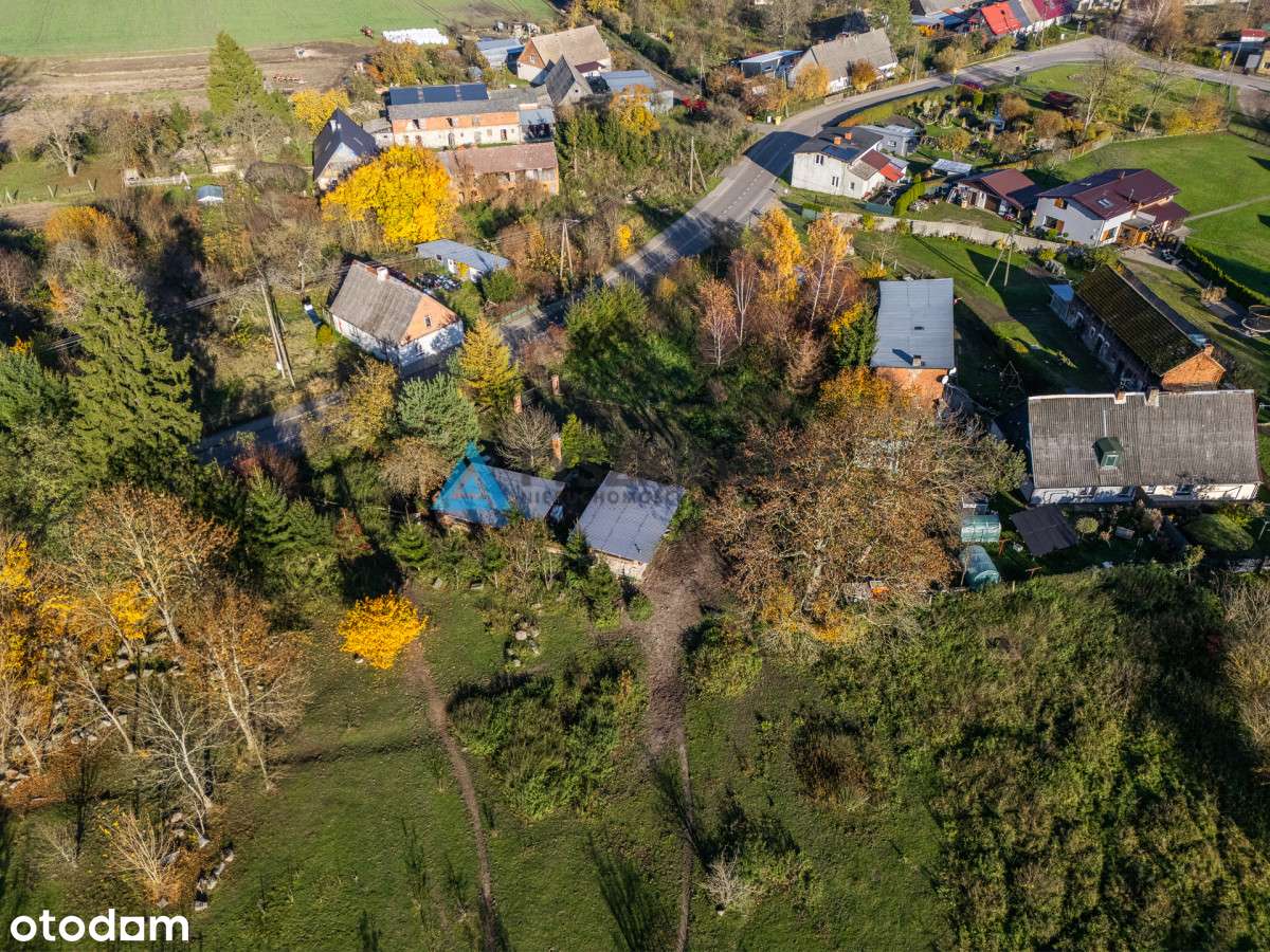 Działka zabudowana, uzbrojona przy głównej drodze! - Pełny obrazek: 4/19