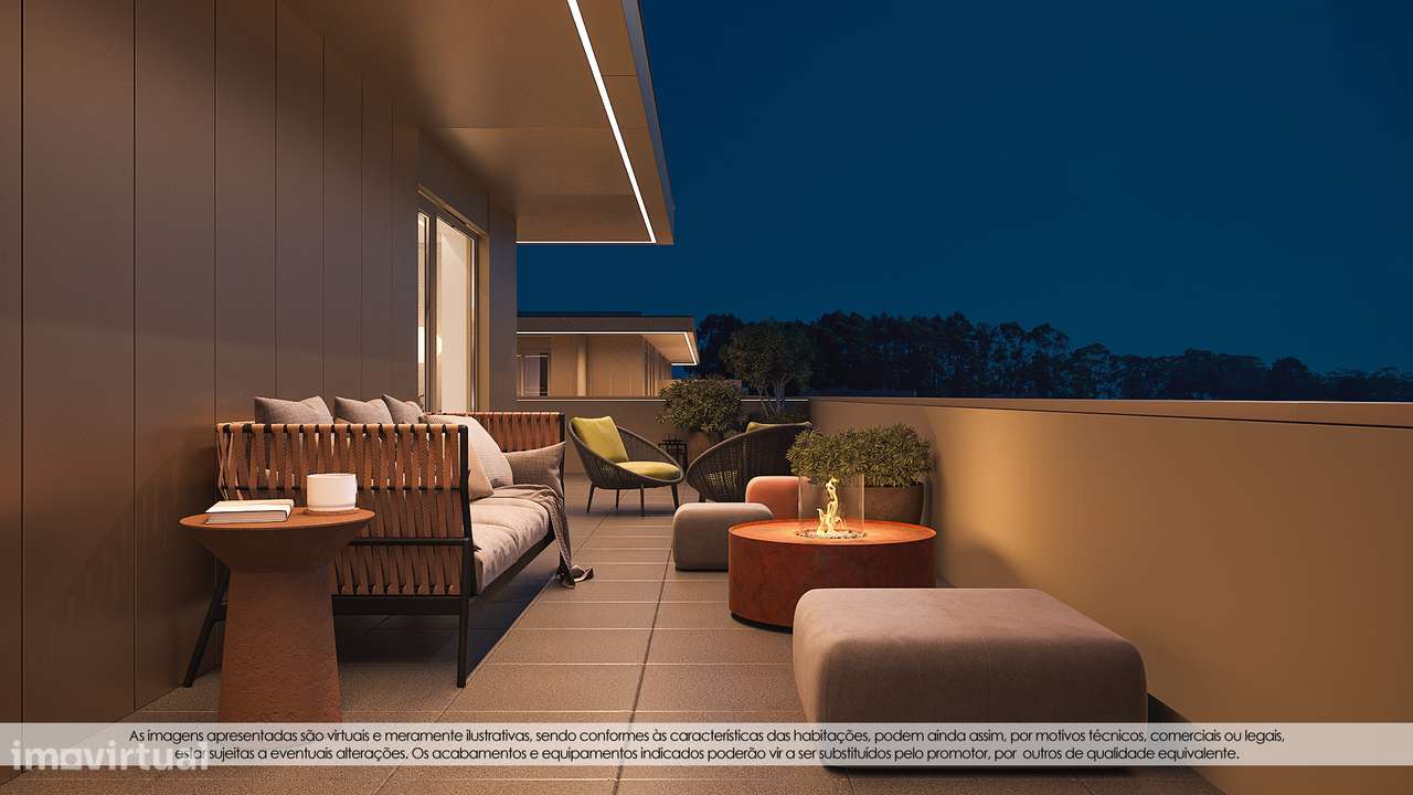 Penthouse T3 Arcozelo NOVO Com Terraço e 3 Frentes ao Intermaché-3