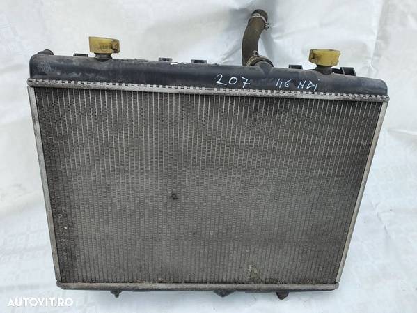 Radiator răcire/apa peugeot 207 sw,motor 1,6 hdi,109 cp - 2