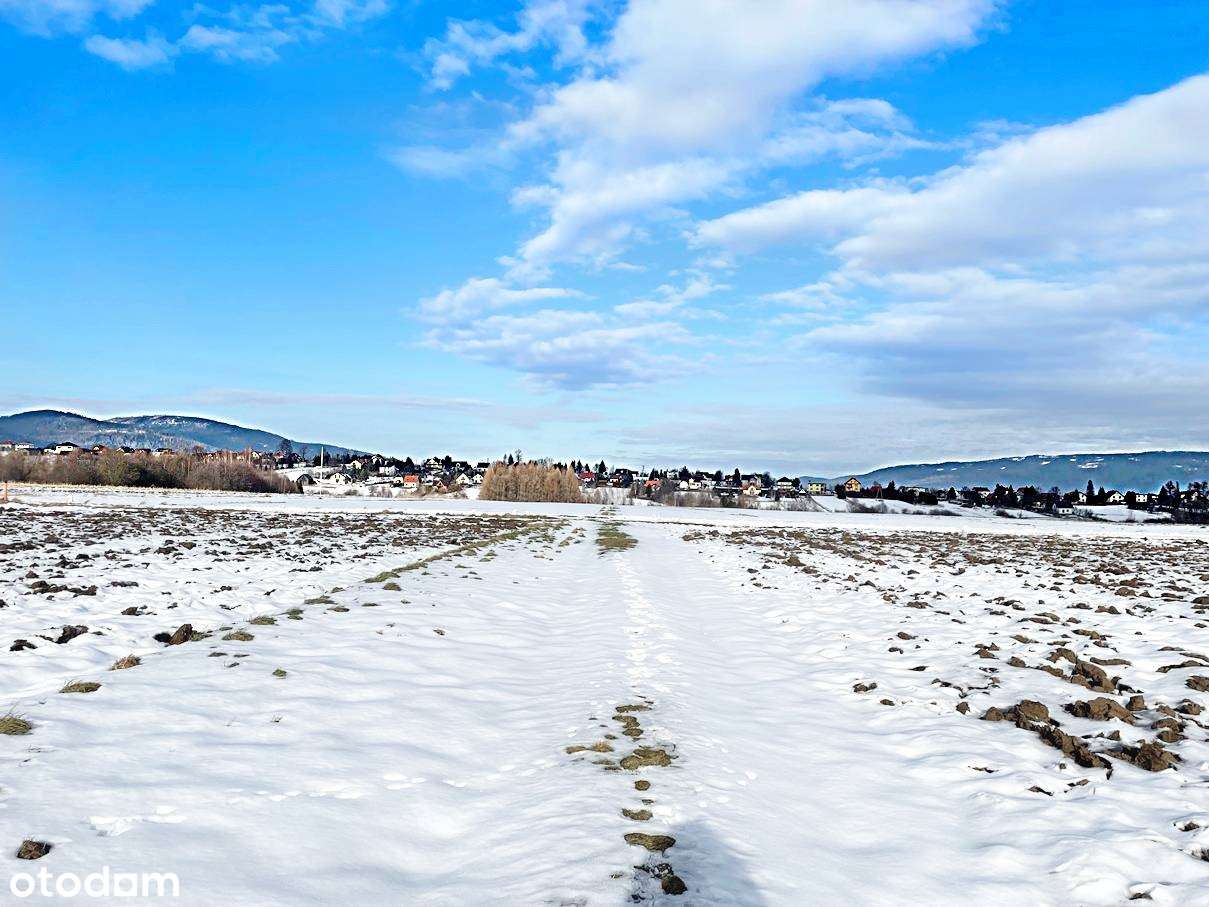 Działka budowlana z pięknym widokiem na SKRZYCZNE - Pełny obrazek: 4/10
