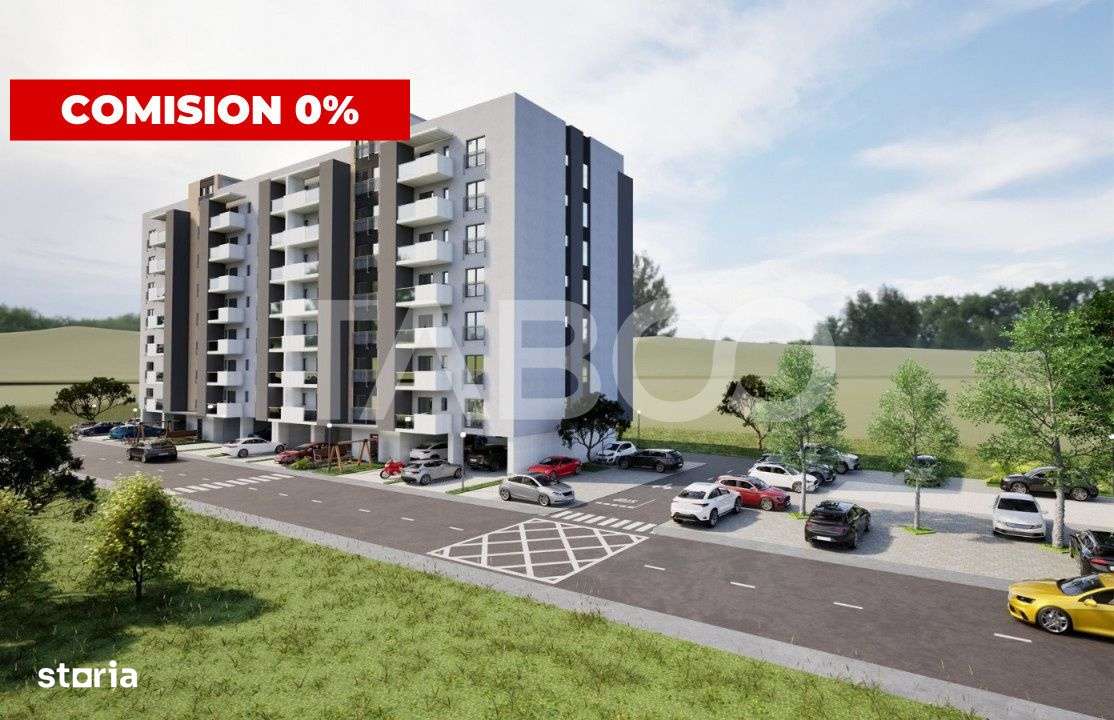 Apartament FARA COMISION 3 camere si balcon Sibiu Dna Stanca - Imagine principală: 5/6