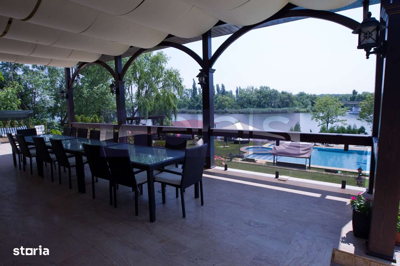 SNAGOV | VILA DE LUX CU 90M DESCHIDERE LA LAC | POZITIE EXCEPTIONALA - Imagine principală: 4/20