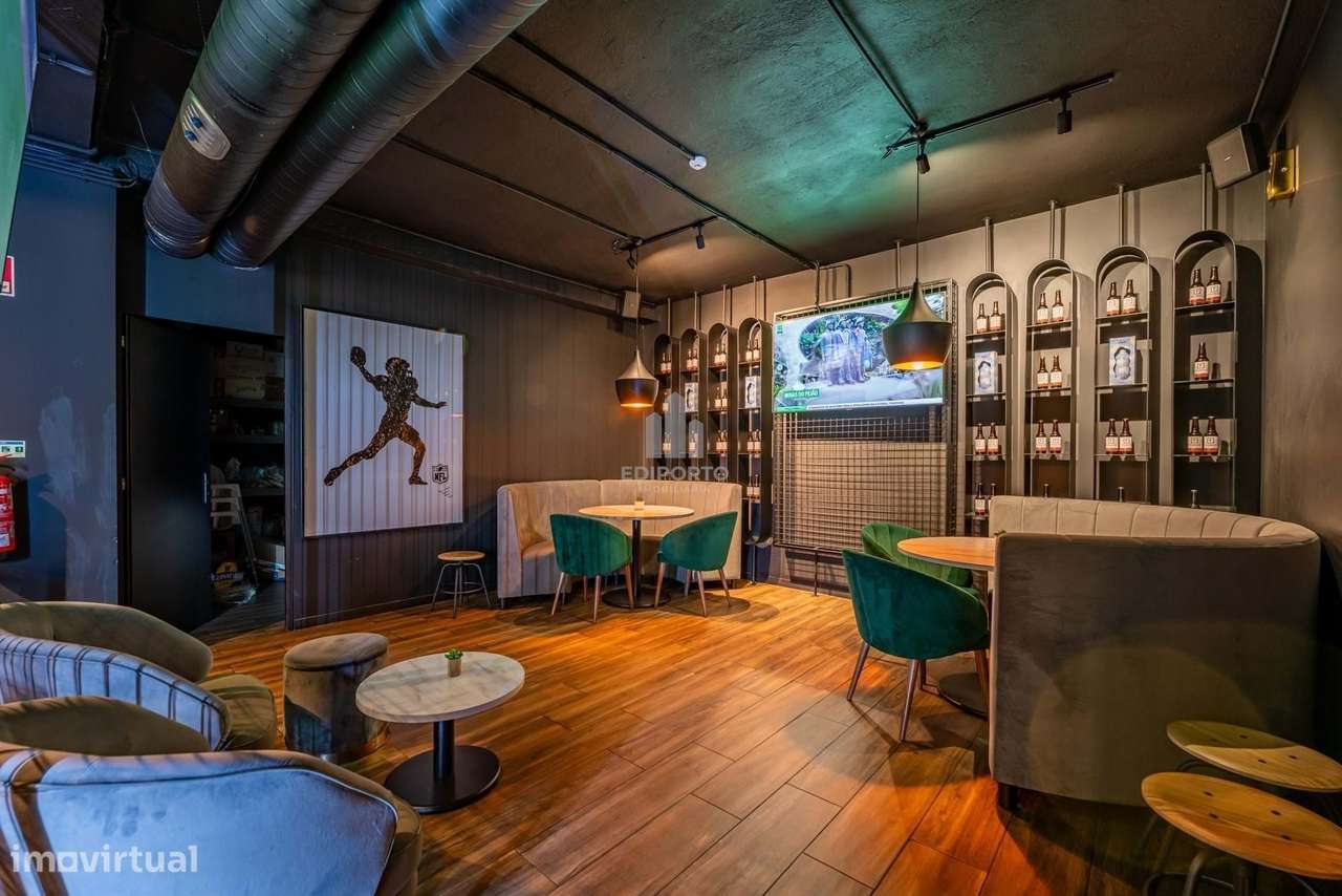Restaurante /Bar para venda com 90 lugares sentados ao Gaia Shopping (-5