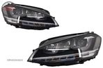 Faruri 3D LED VW Golf VII (2012-2017) R-Line LED Semnalizare Dinamica- livrare gratuita - 1