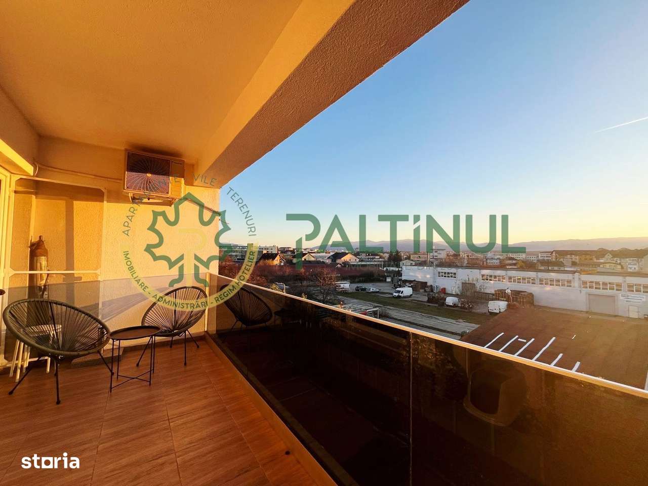 Apartament 3 camere de vânzare – etaj 3, mobilat, terasă cu priveliște-14