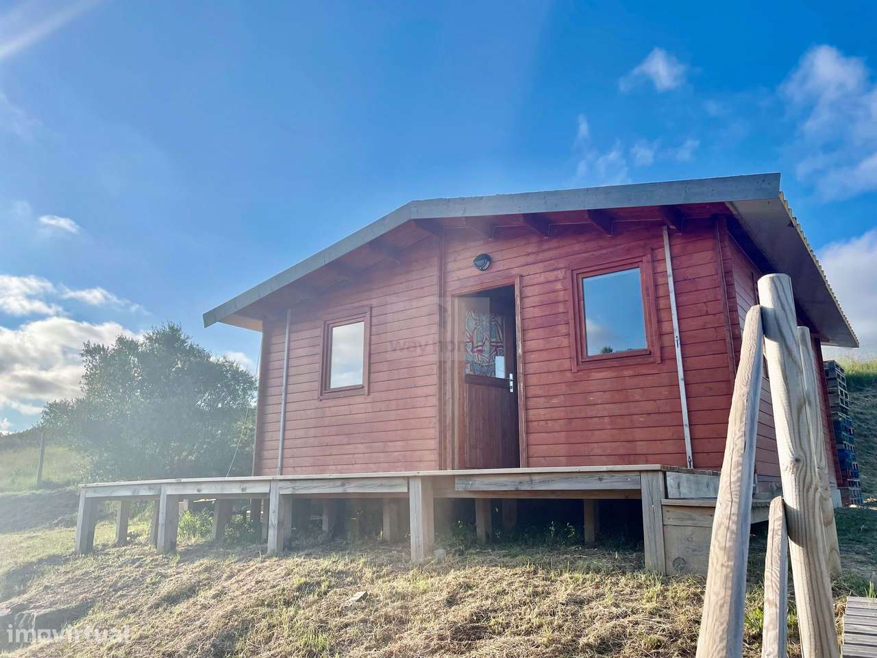 Terreno Rústico | 5200m2 | Duas casas de madeira | Picadeiro | Mafra - Grande imagem: 4/45