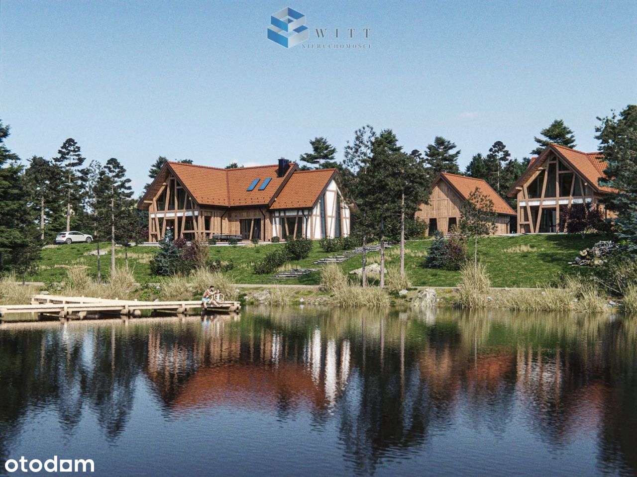 Dom z panoramicznym widokiem na warmińską zieleń-11