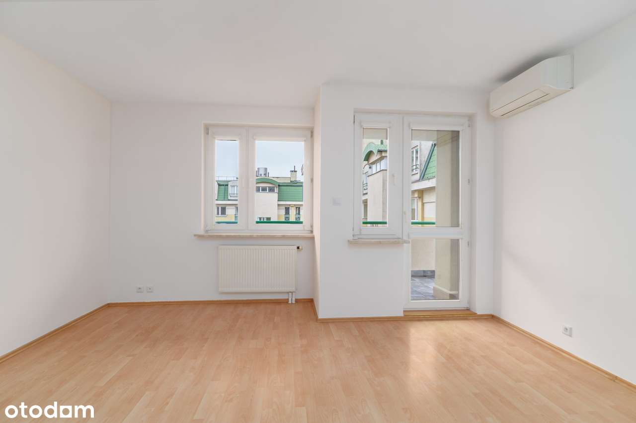 Dwupokojowe mieszkanie z dużym balkonem i garażem, bliska Wola-1