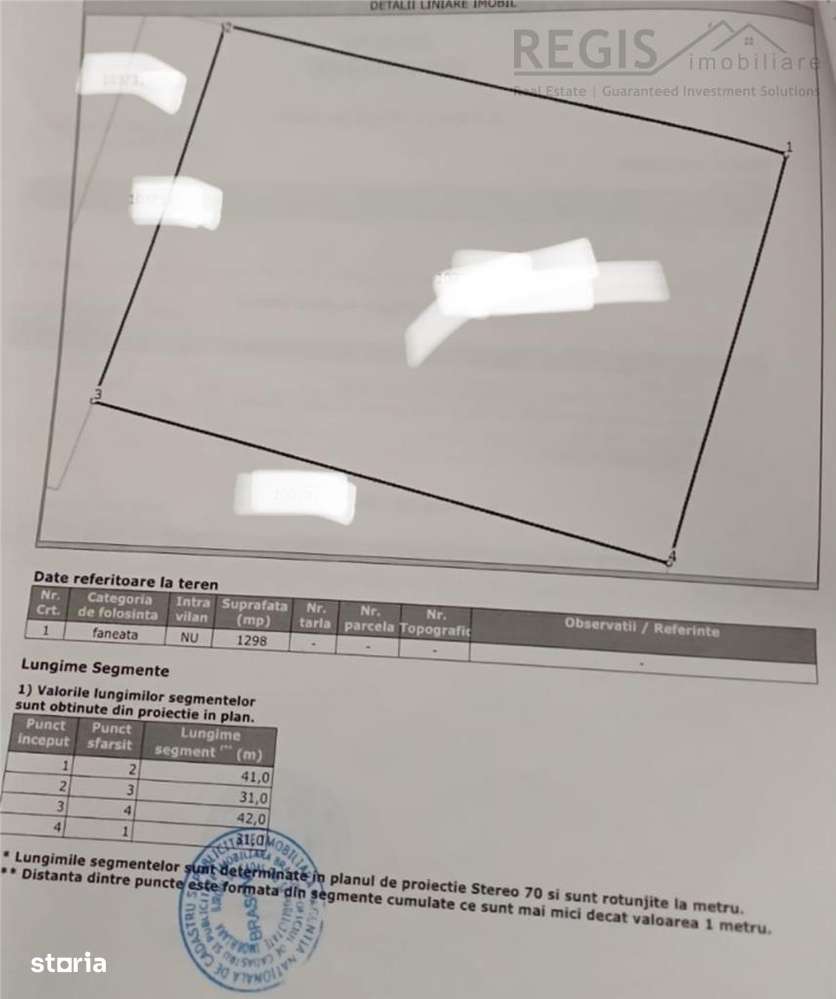 Teren Extravilan Timisul de Jos 1298 si drum 250 mp - Imagine principală: 2/2