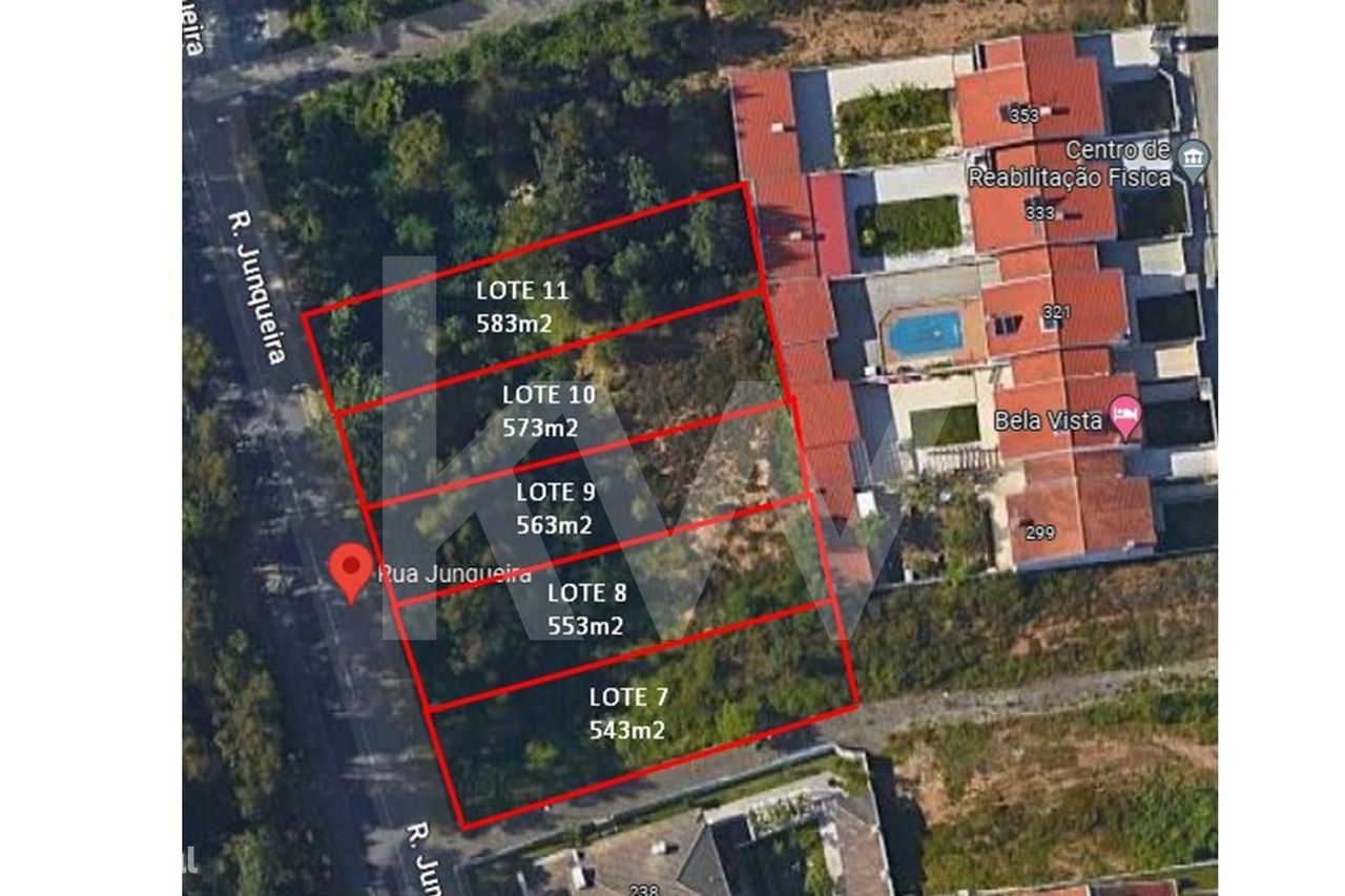 Lote de Terreno para construção de Moradia Geminada - 583m2 - Caldas d