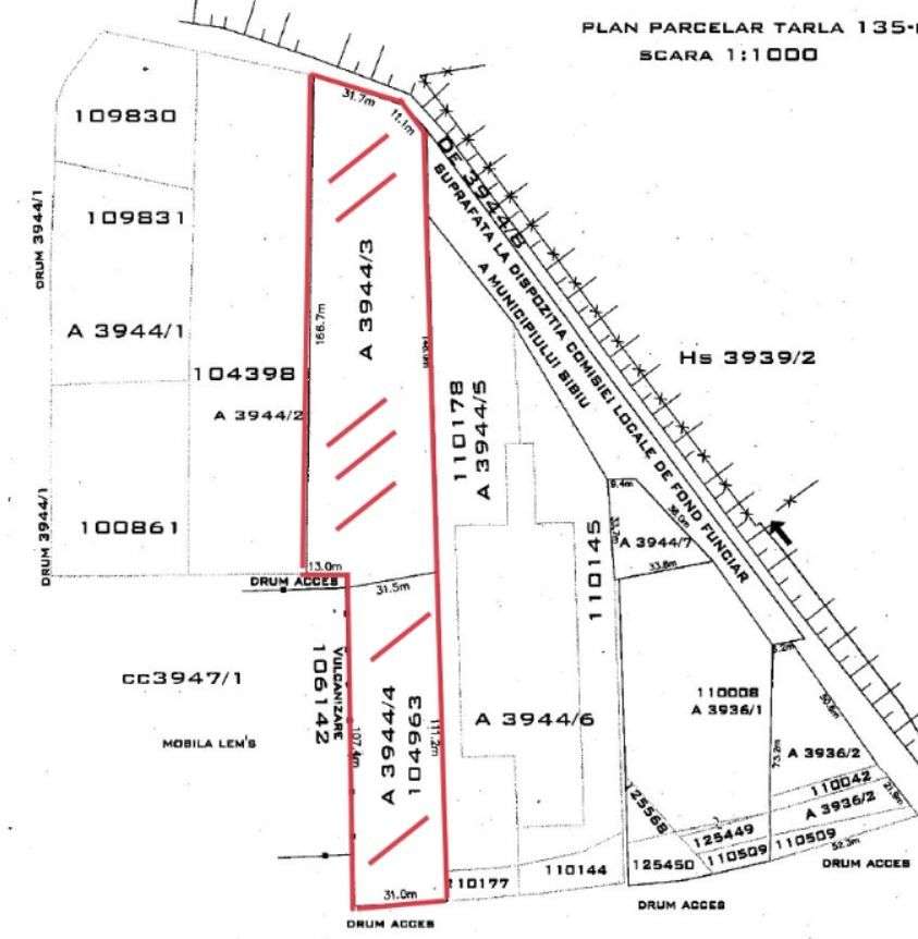 Teren intravilan de vanzare - 10.000 mp - Str. Stefan cel Mare - Sibiu-6