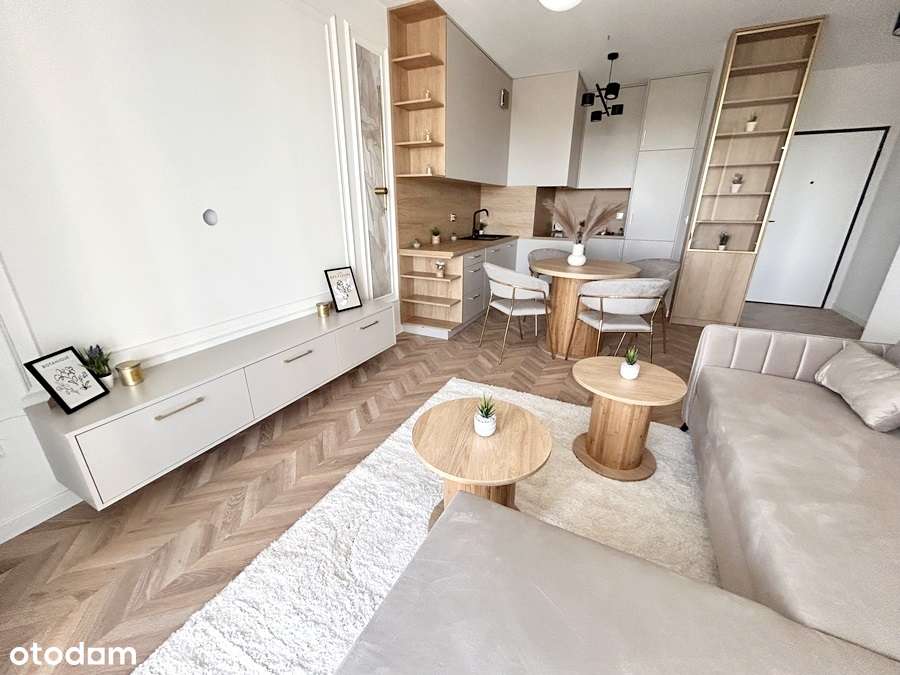 Nowoczesny 2 pok APARTAMENT/wysoki standard/loggia/m.post./PROWIZJA 0%-4