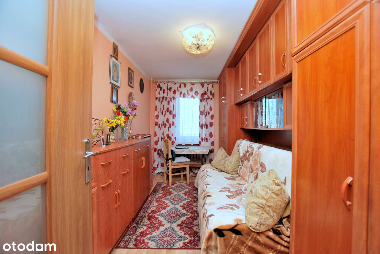 Słoneczne mieszkanie 3 pokojowe| 57,7m2| balkon,piwnica,osobna kuchnia - Pełny obrazek: 5/15