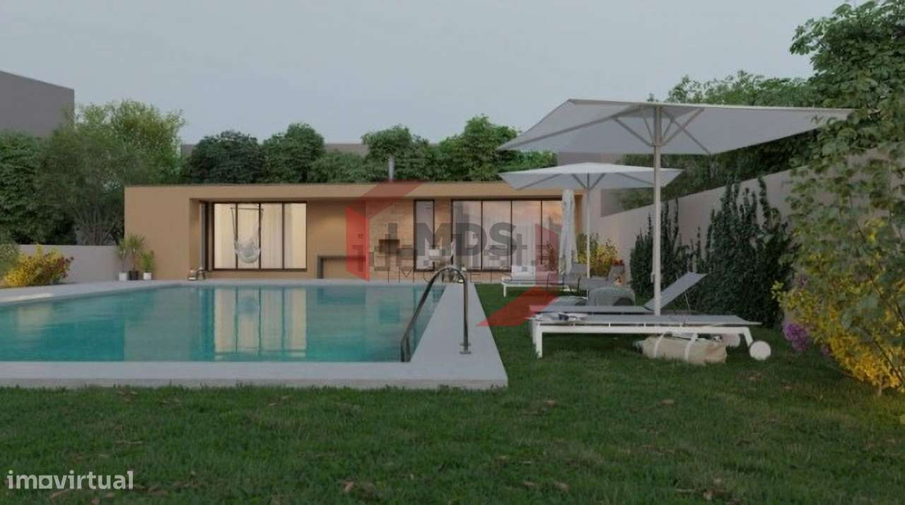 Moradia T3 em Condomínio Fechado com piscina - Madalena - Grande imagem: 4/33