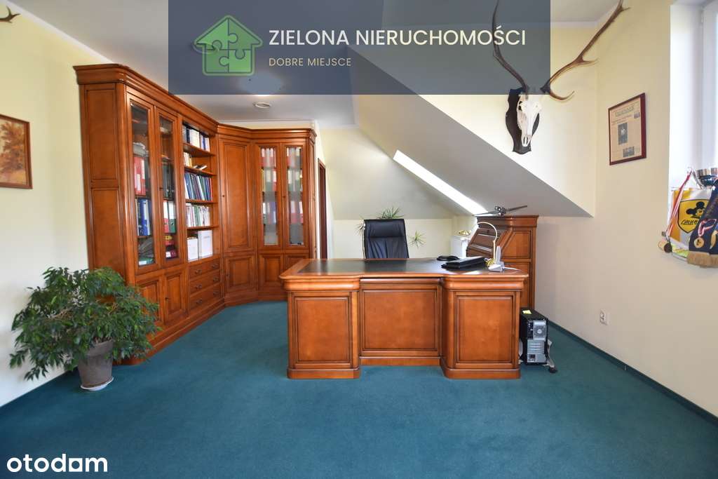 Gotowy obiekt biurowy z wyposażeniem i parkingiem-11