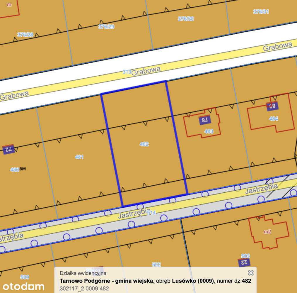 Bardzo ładna, duża działka budowlana w Lusówku-14
