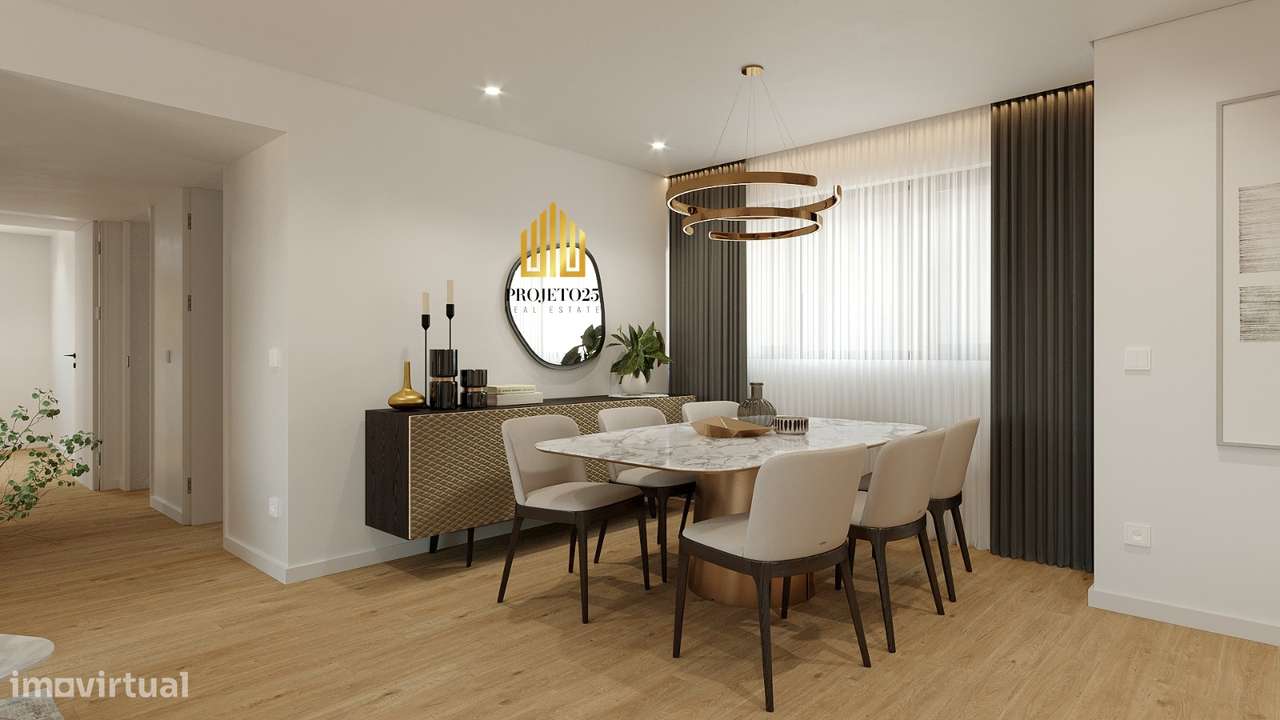 T3+1 NOVO em Condº Reservado com Jardim e Parque Infantil-14