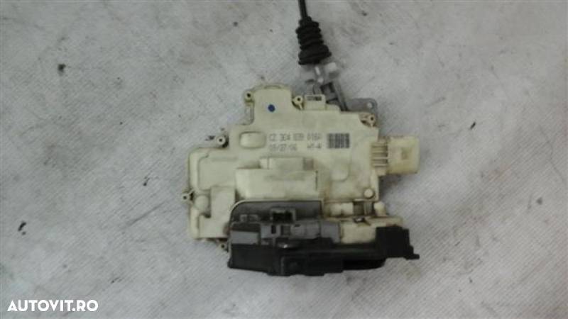 Broasca usa dreapta spate Vw Passat B6 / Skoda Superb An 2005 2006 2007 2008 2009 2010 cod 3C4839016 - 6