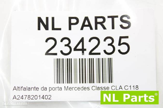 Altifalante da porta Mercedes Classe CLA C118 A2478201402 - 5