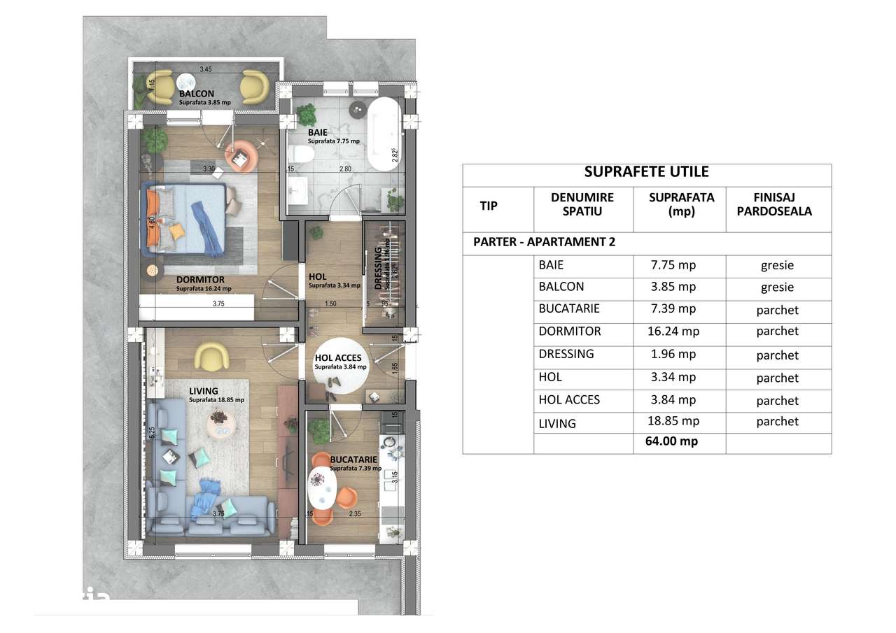 Apartamente Direct de la Dezvoltator - Imagine principală: 4/6
