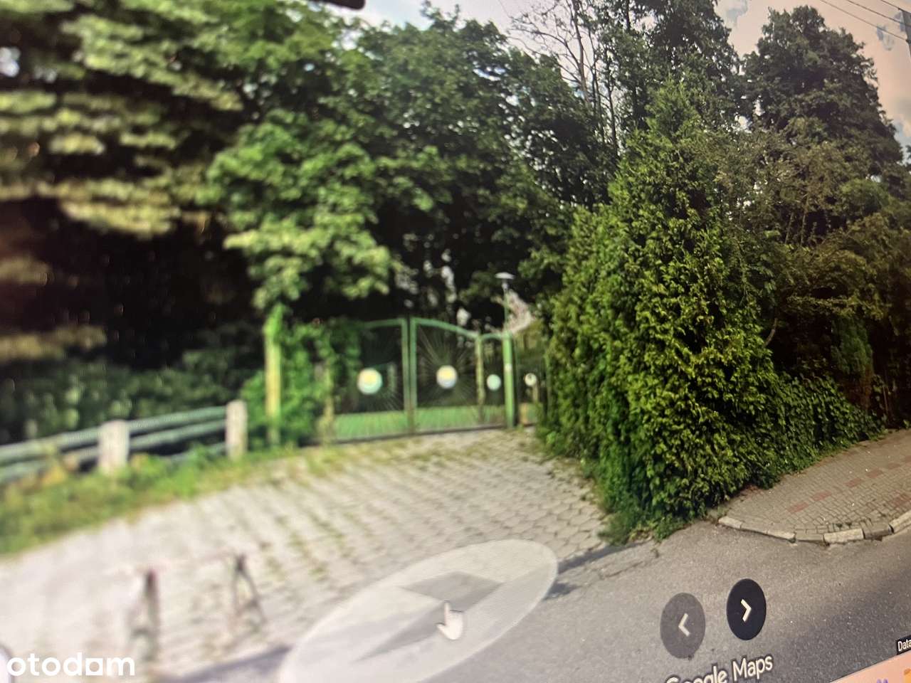 Działka inwestycyjna.