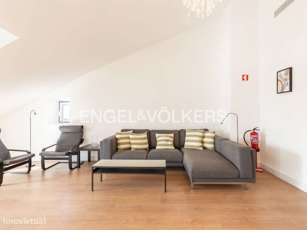 Amplo T2 com vista sobre o rio em Santos Design District-2