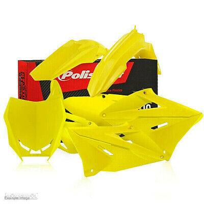 kit plasticos restyling polisport amarelo suzuki rm 125 / 250 - 1