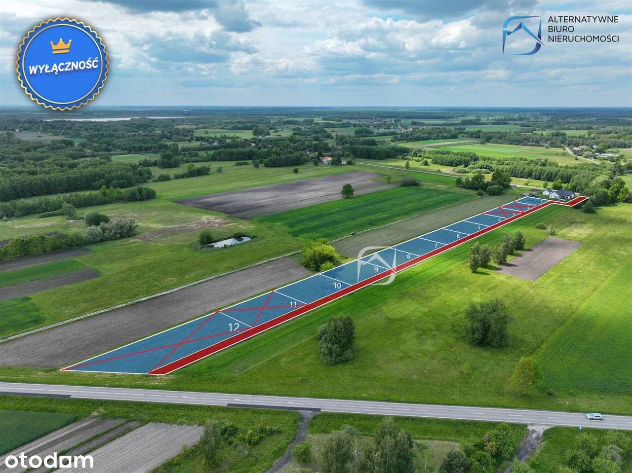 Kompleks wyjątkowych działek przy jeziorze Sumin - Pełny obrazek: 5/12