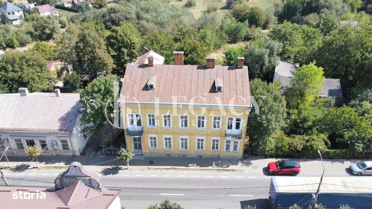 VÂNZARE/SCHIMB CU TEREN  - Clădire interbelică, centru oraș Siret-1