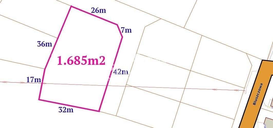 Ostatnia działka k.Solanek okol.Bluszczowej 1685m2 - Pełny obrazek: 5/10