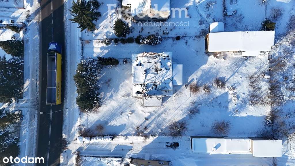 Działka 1088 m² przy drodze krajowej – Węgorzewo-1