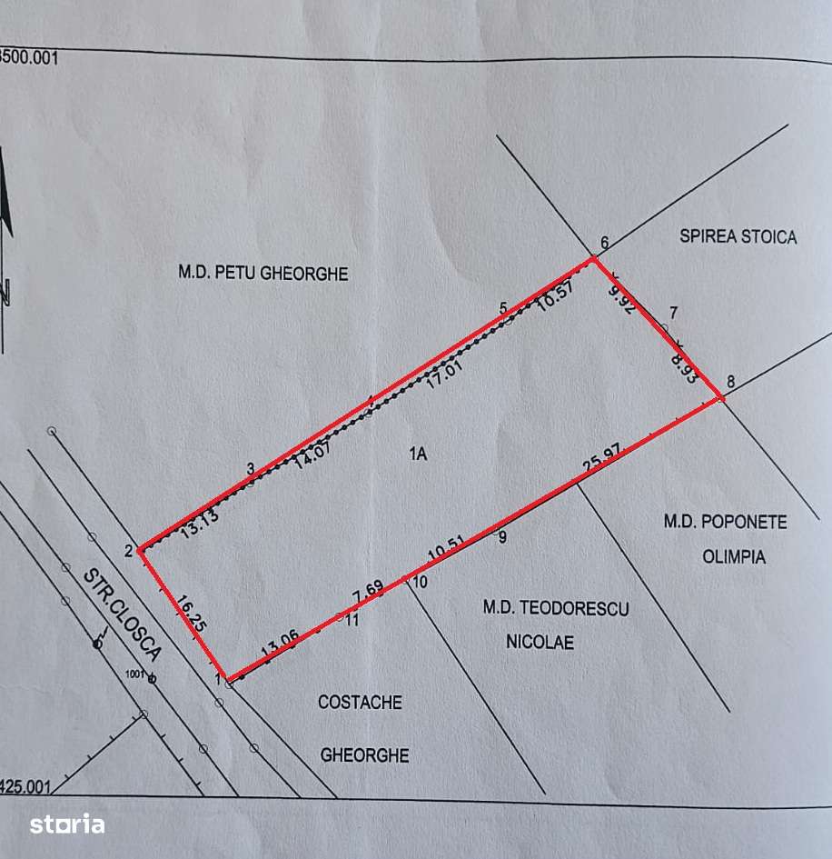 Vanzare teren intravilan, 962 mp, in Baicoi - Imagine principală: 4/4