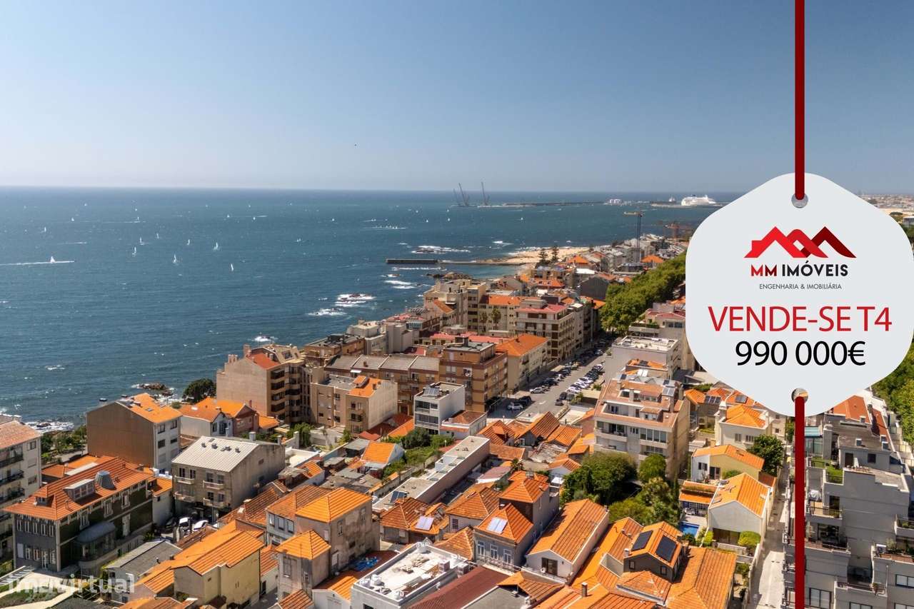 Apartamento T4 Triplex  | Foz do Douro | Vista Mar |  50 m Avenida Br - Grande imagem: 1/54