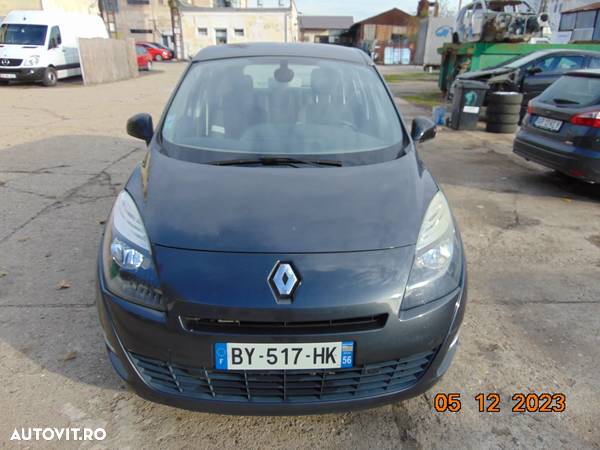 Fata completa renault Scenic 3 an 2009-2013 bara fata faruri aripi capota trager radiatoare ventilator far aripa radiator apa clima intercooler armatura - 1