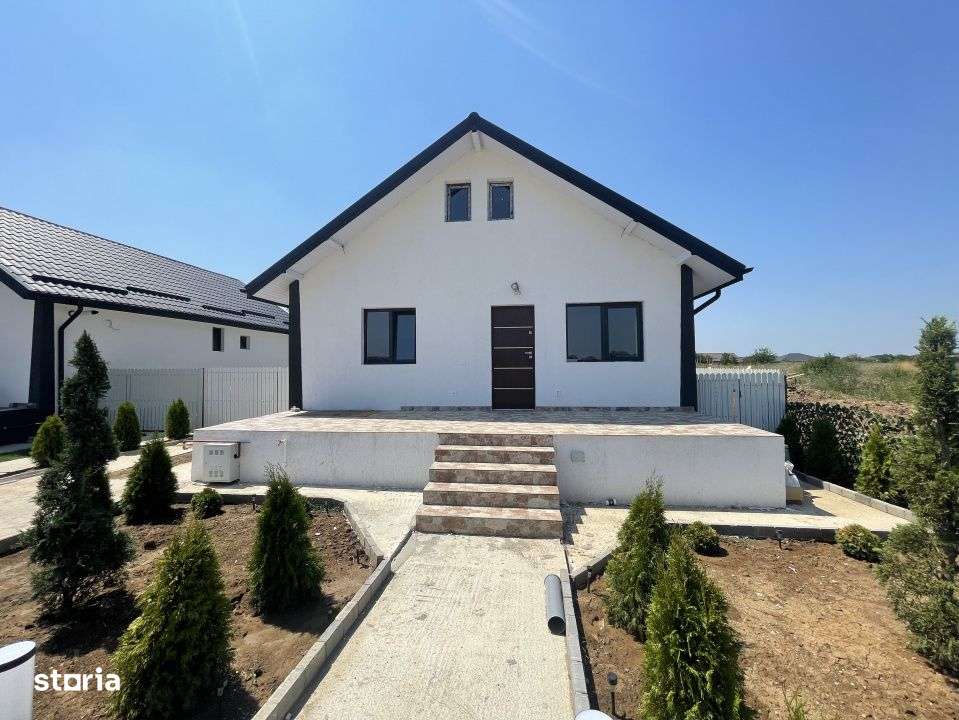 Clinceni, casa pe parter, 80mp, 3 camere, 2 bai, utilitati - Imagine principală: 3/15